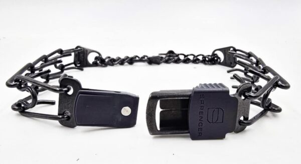 Black Quick Lock Prong Collar - Image 3